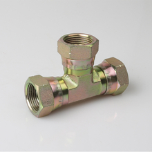 DB BSP FEMALE 60°CONE TEE液壓適配器
